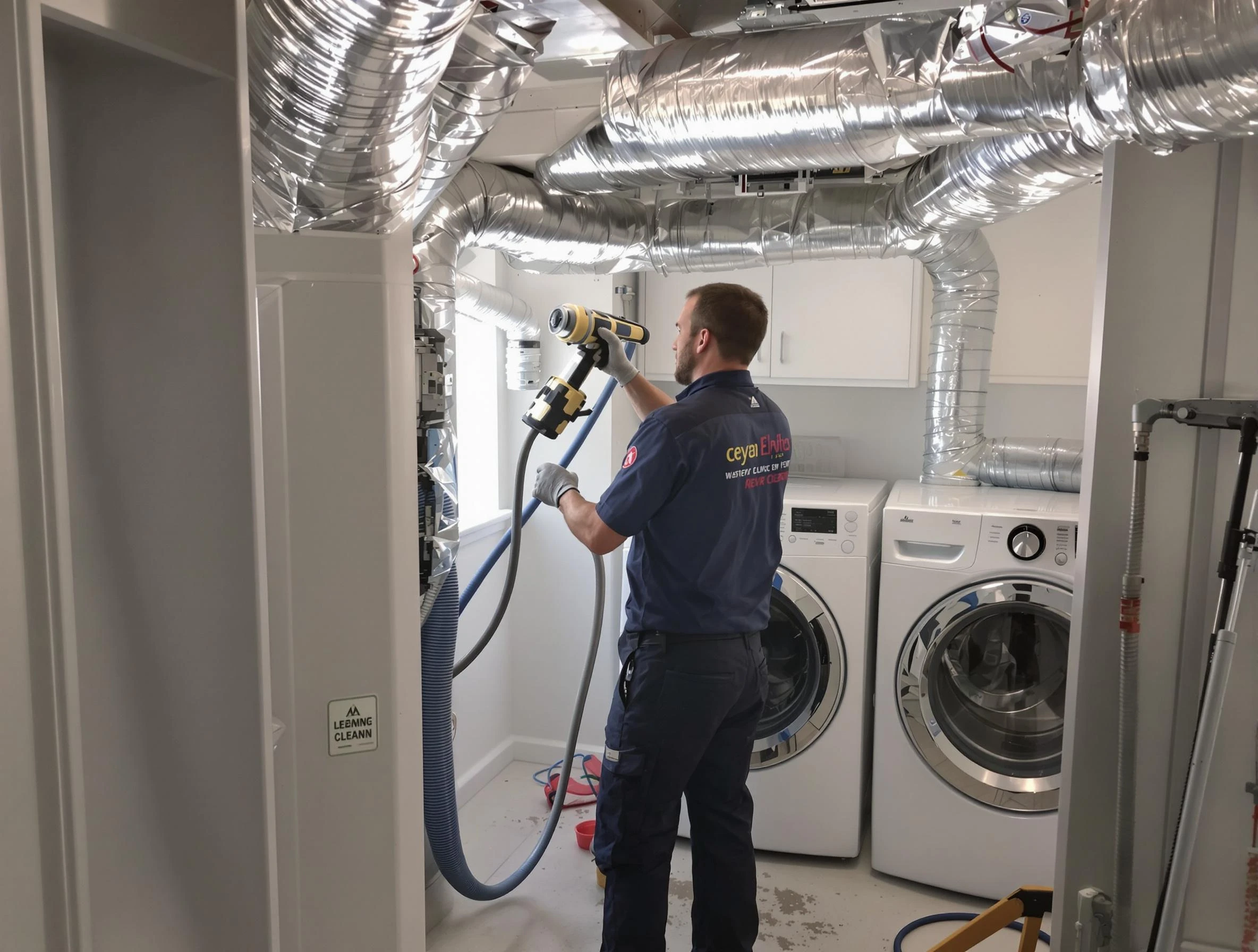 Northglenn Dryer Vent Cleaning specialist using advanced equipment for thorough duct cleaning in Northglenn