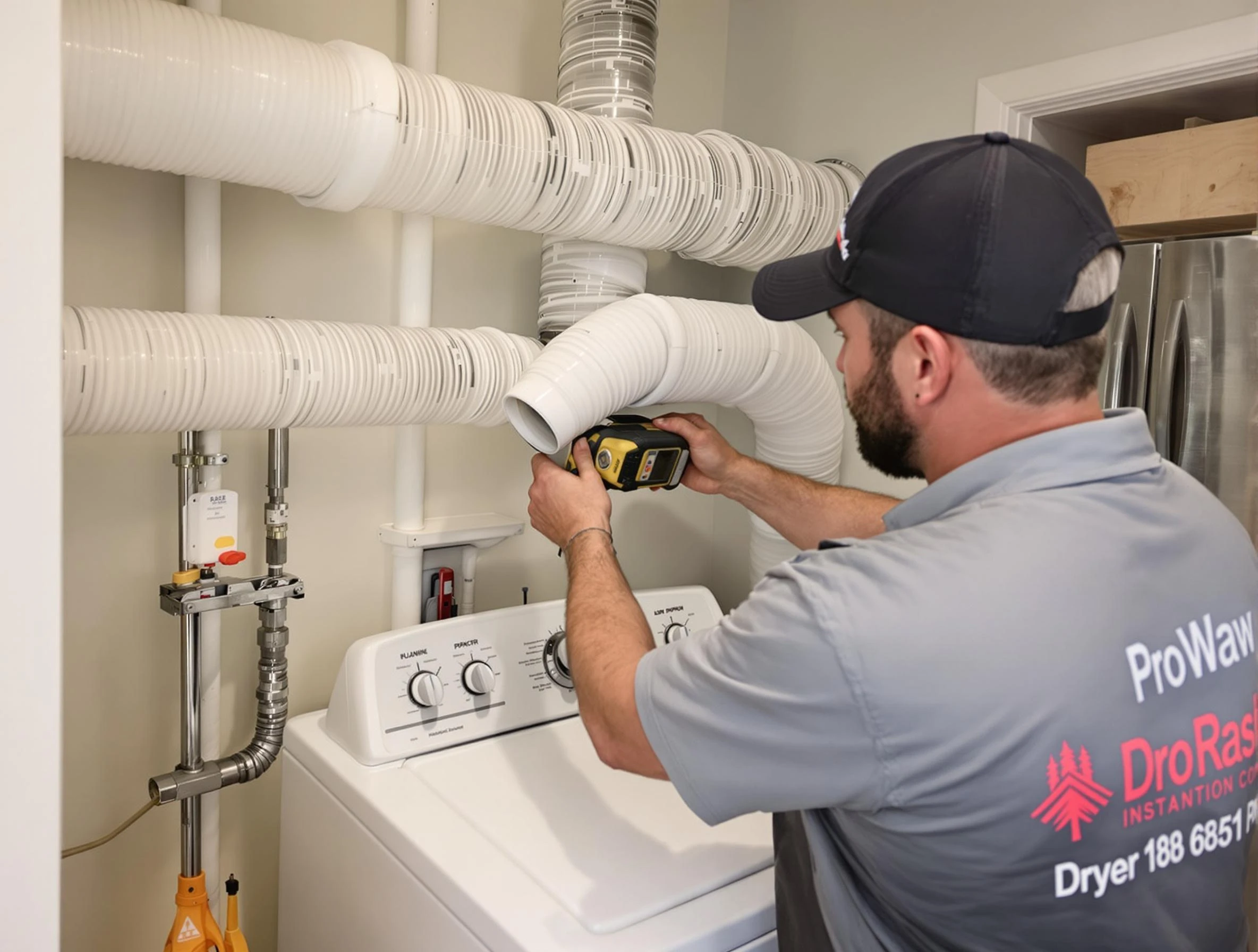 Professional dryer vent hose installation by Northglenn Dryer Vent Cleaning in Northglenn